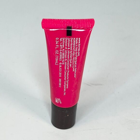 Korres Lip Butter Glaze Moisturizing Vibrant Color Quince Red .34 fl oz 10ml New - Picture 3 of 4